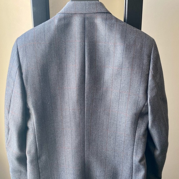 Blue Men’s Sports Coat Low Moisture Utility Press - Picture 2 of 4
